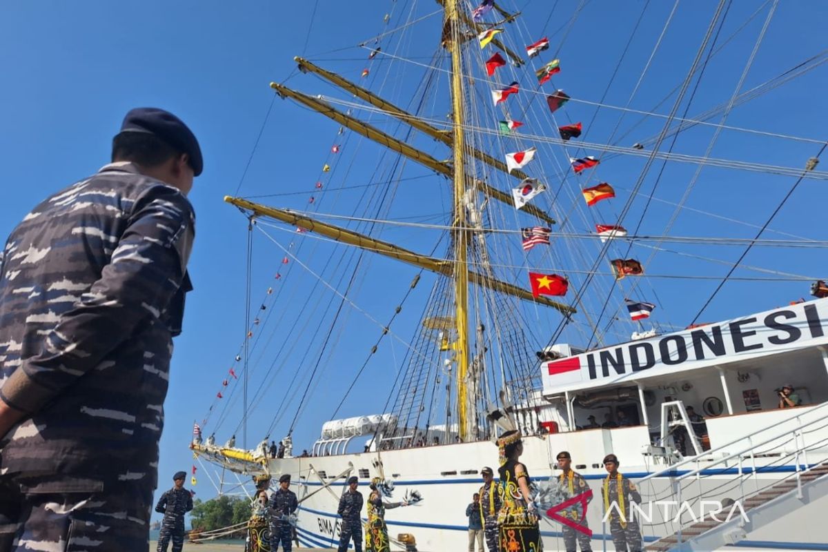 KRI Bima Suci tiba di Pelabuhan Semayang Balikpapan