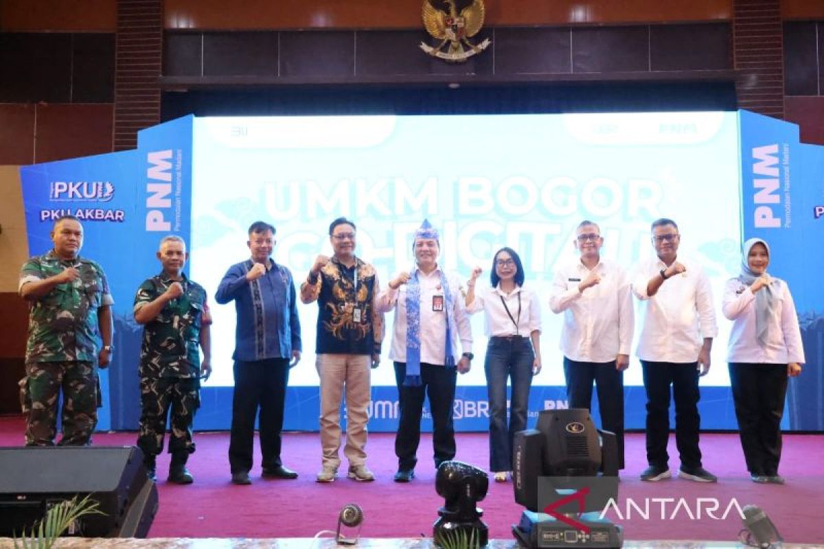 PNM dorong pelaku UMKM Kabupaten Bogor gunakan platfrom digital