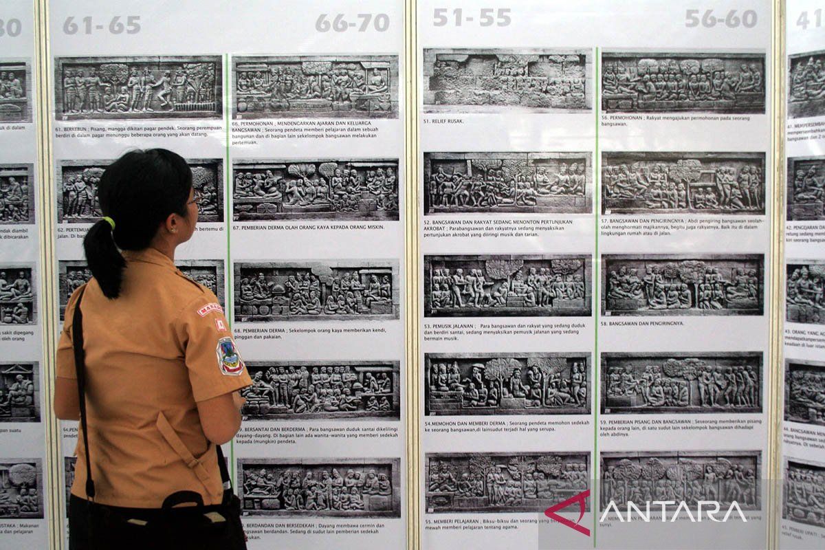 Peneliti: Flora-fauna di relief Karmawibhangga punya makna signifikan