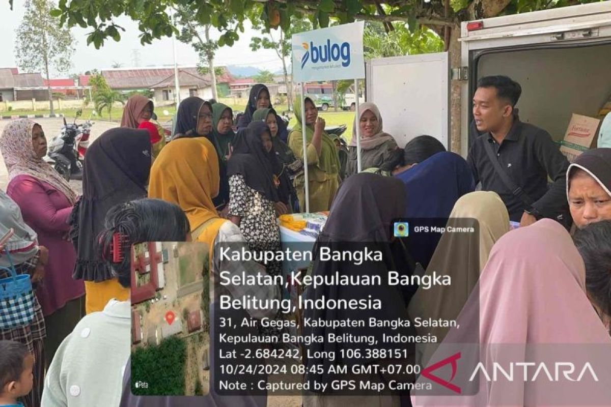 Bangka Selatan gelar operasi pasar murah jaga stabilitas harga