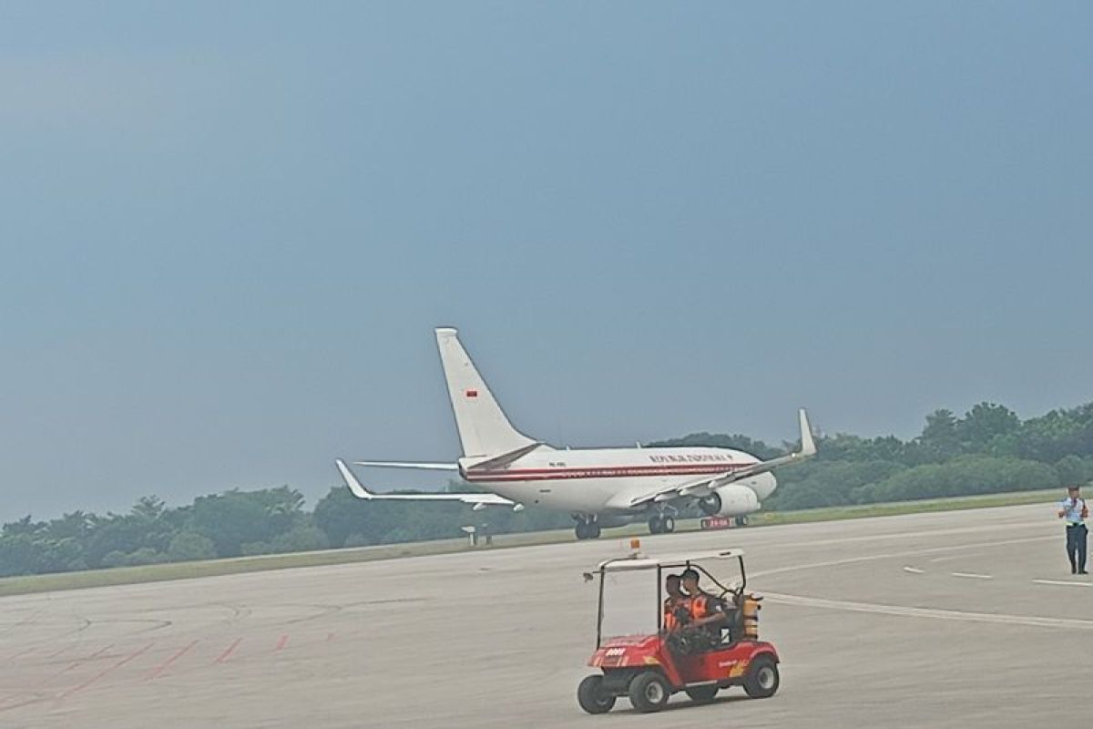 Presiden Prabowo Subianto bertolak ke Magelang