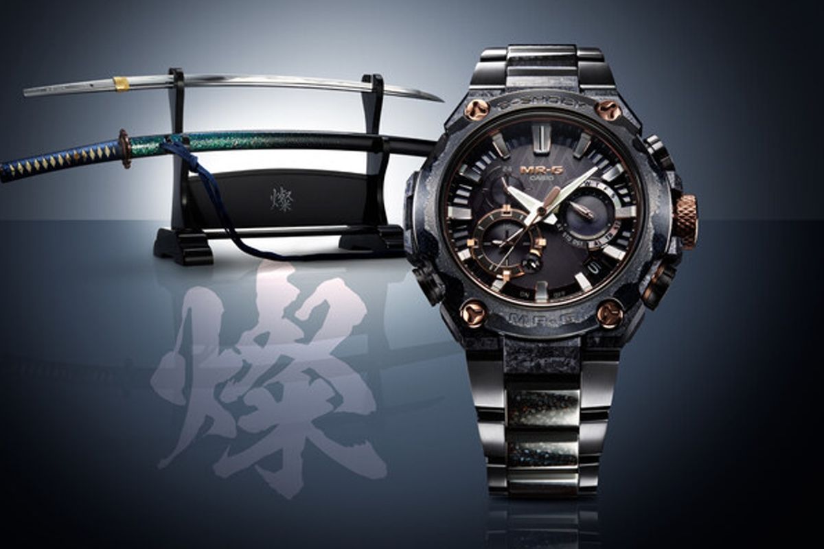 Casio to Release MR-G Inspired by the Brilliant Gleam of Japanese Katana Swords