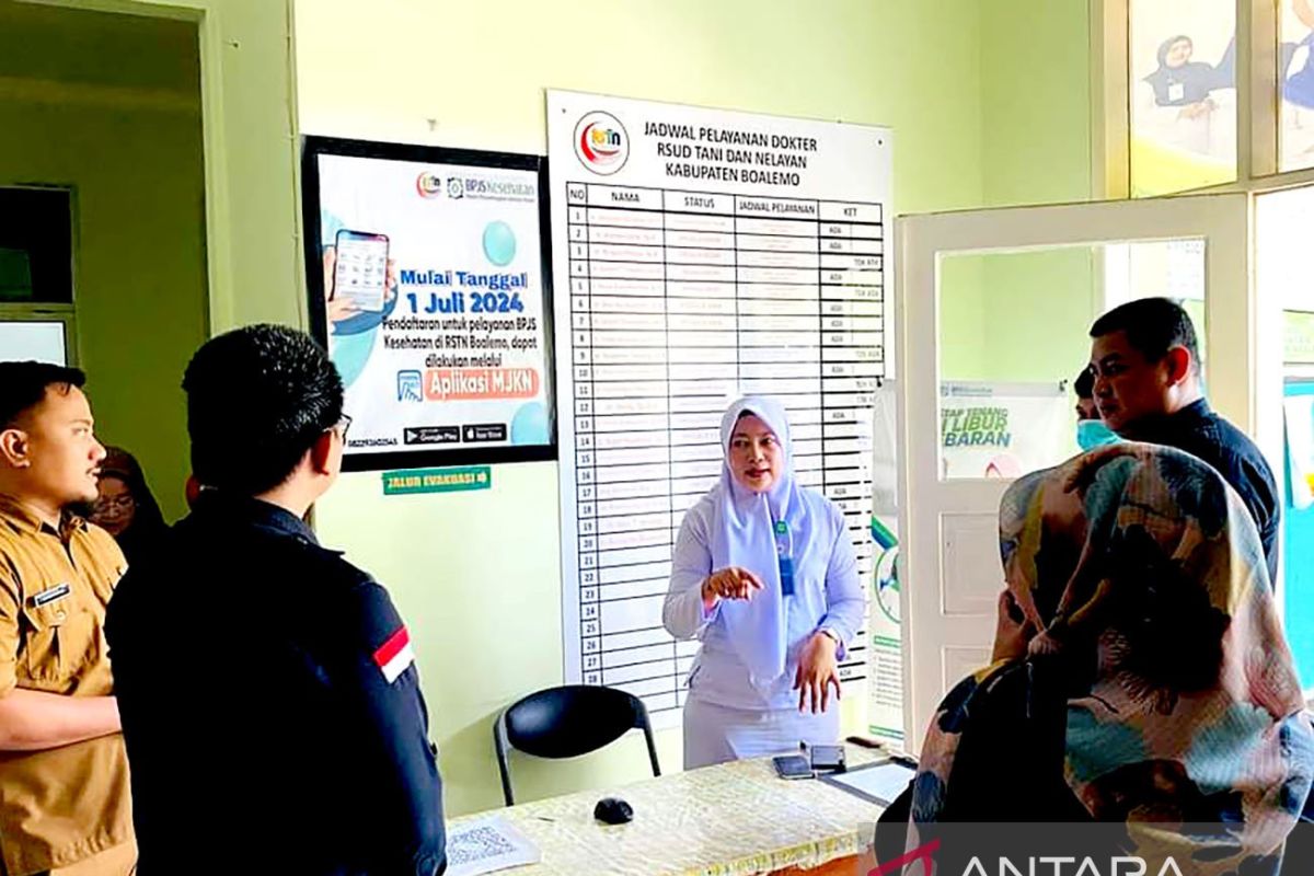 ORI Gorontalo tinjau pelayanan publik RSUD Tani dan Nelayan