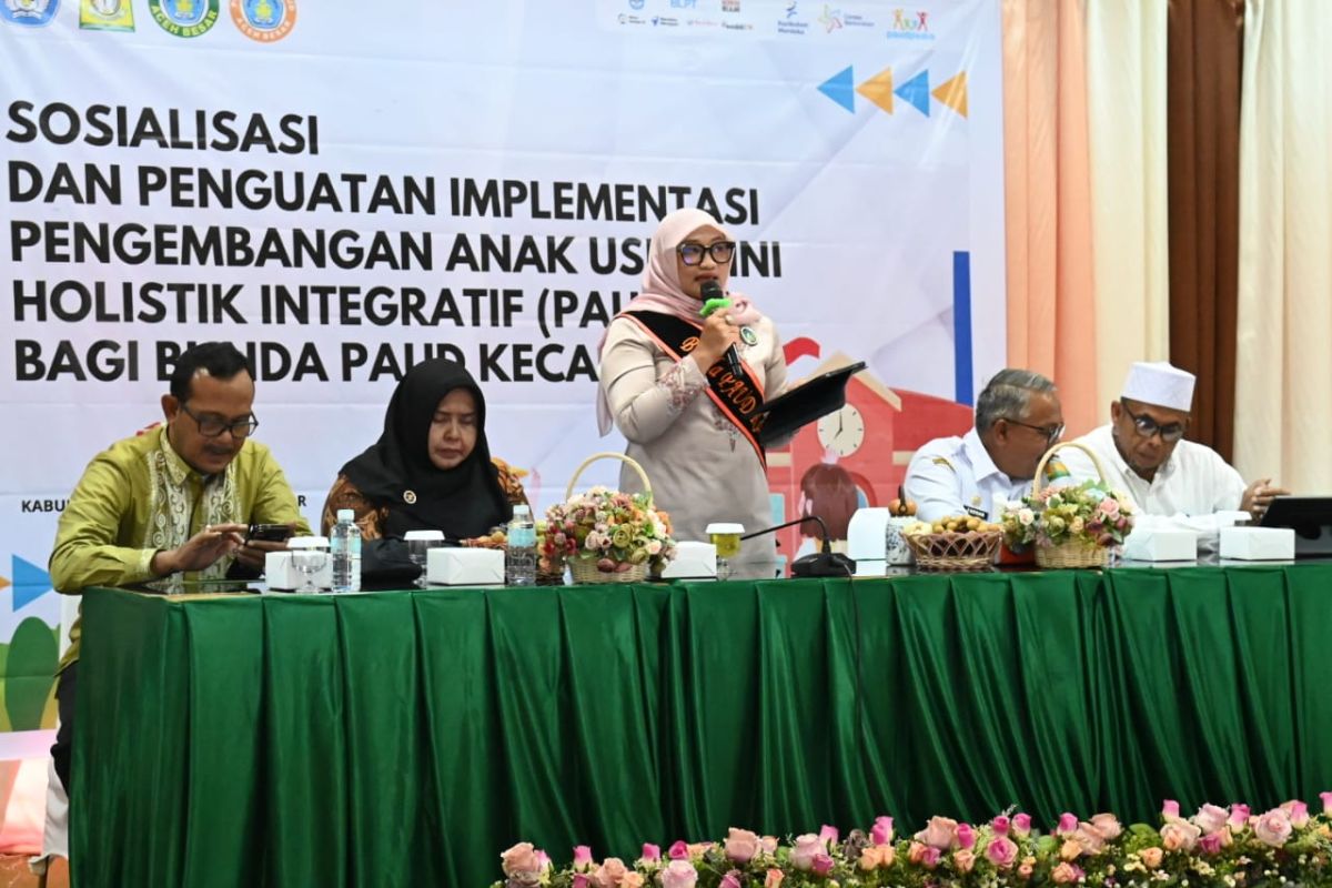 Bunda Paud di Aceh Besar dibekali holistik integratif