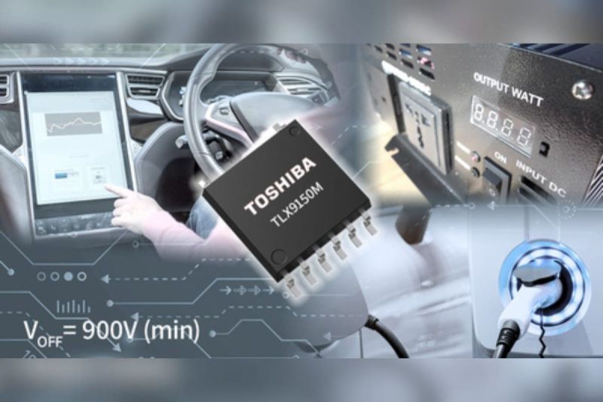 Toshiba Releases Automotive Photorelay with Output Withstand Voltage of 900V, Housed in a Small Package