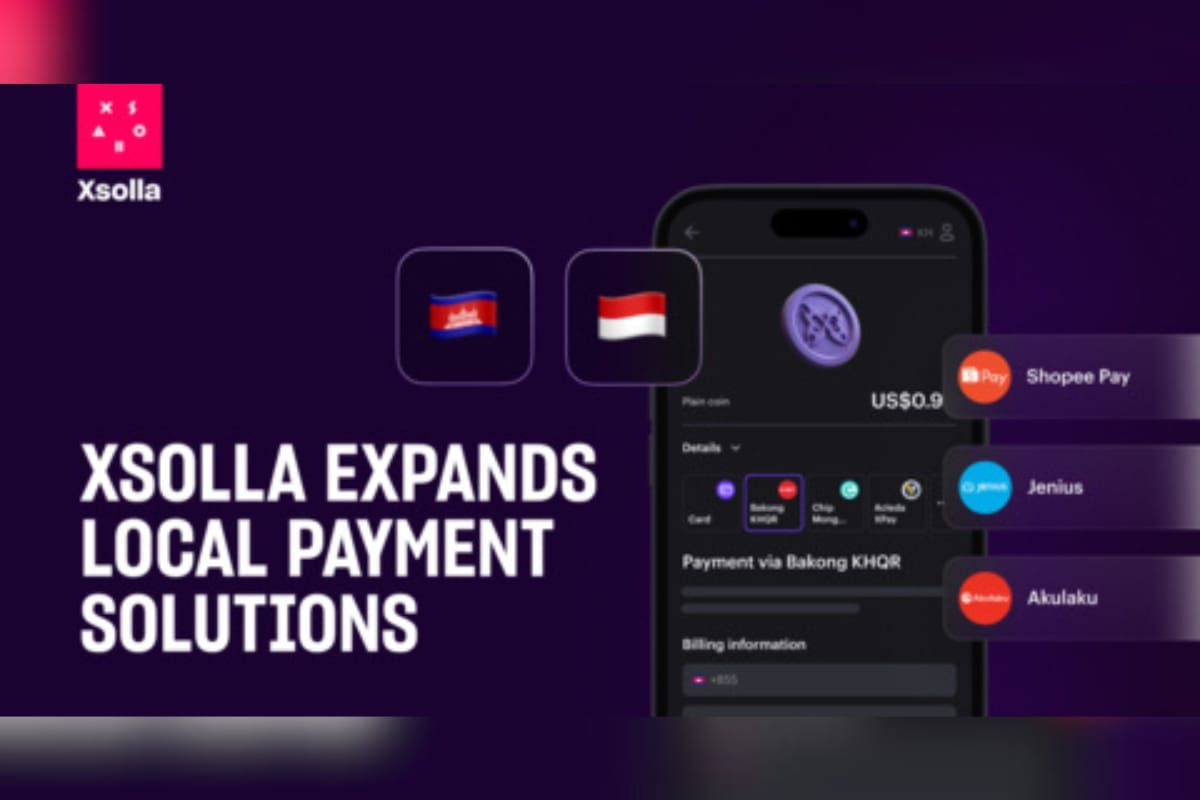 Xsolla Significantly Expands Payment Solutions in Cambodia and Indonesia to Maximize Game Developers' Reach Across Southeast Asia Local Markets