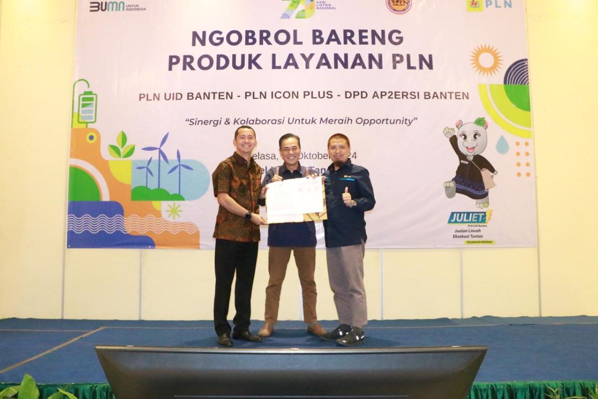 PLN Banten gandeng Icon Plus kerja sama perumahan dengan AP2ERSI Banten