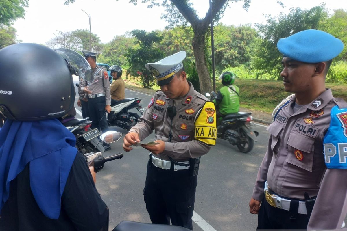 237 kendaraan kena razia pada Operasi Zebra Jaya di Bandara Soetta