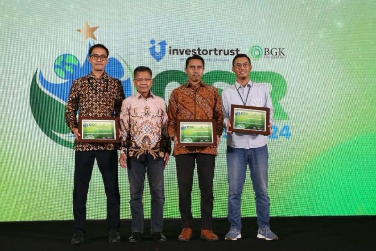 Pelindo sabet tiga penghargaan di ajang "CSR Awards 2024"