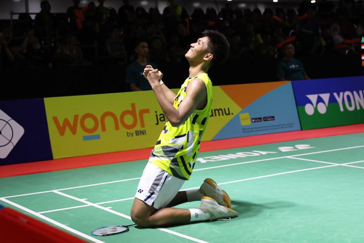 Reza wakil tunggal putra Indonesia satu-satunya dalam semifinal