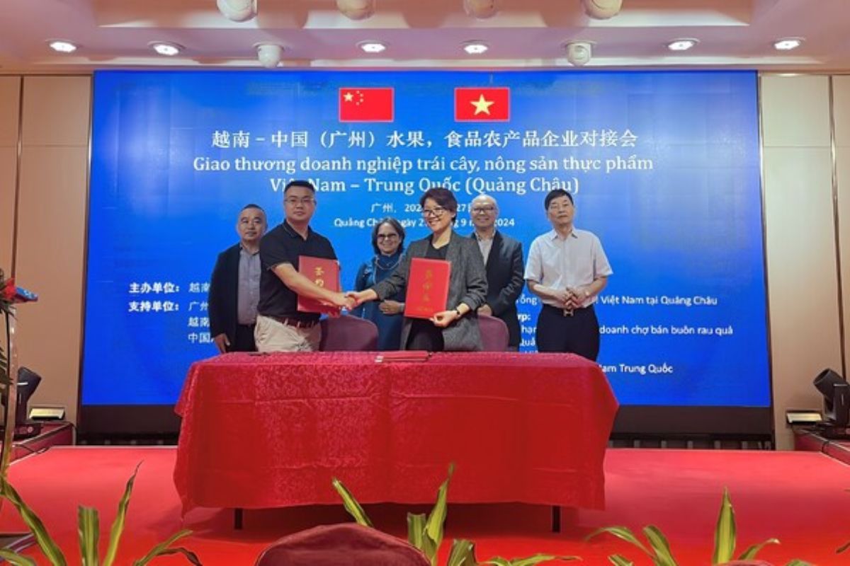 BETRIMEX SIGNS MOU WITH JIANGNAN MARKET IMPORTED FRUIT CHAMBER OF COMMERCE TO PIONEER FRESH COCONUT EXPORTS TO CHINA