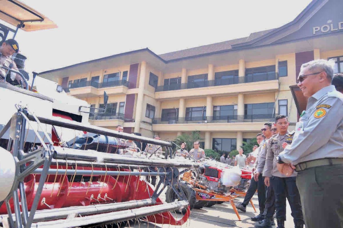 Kementan gandeng Polda Benten sinergi program ketahanan pangan