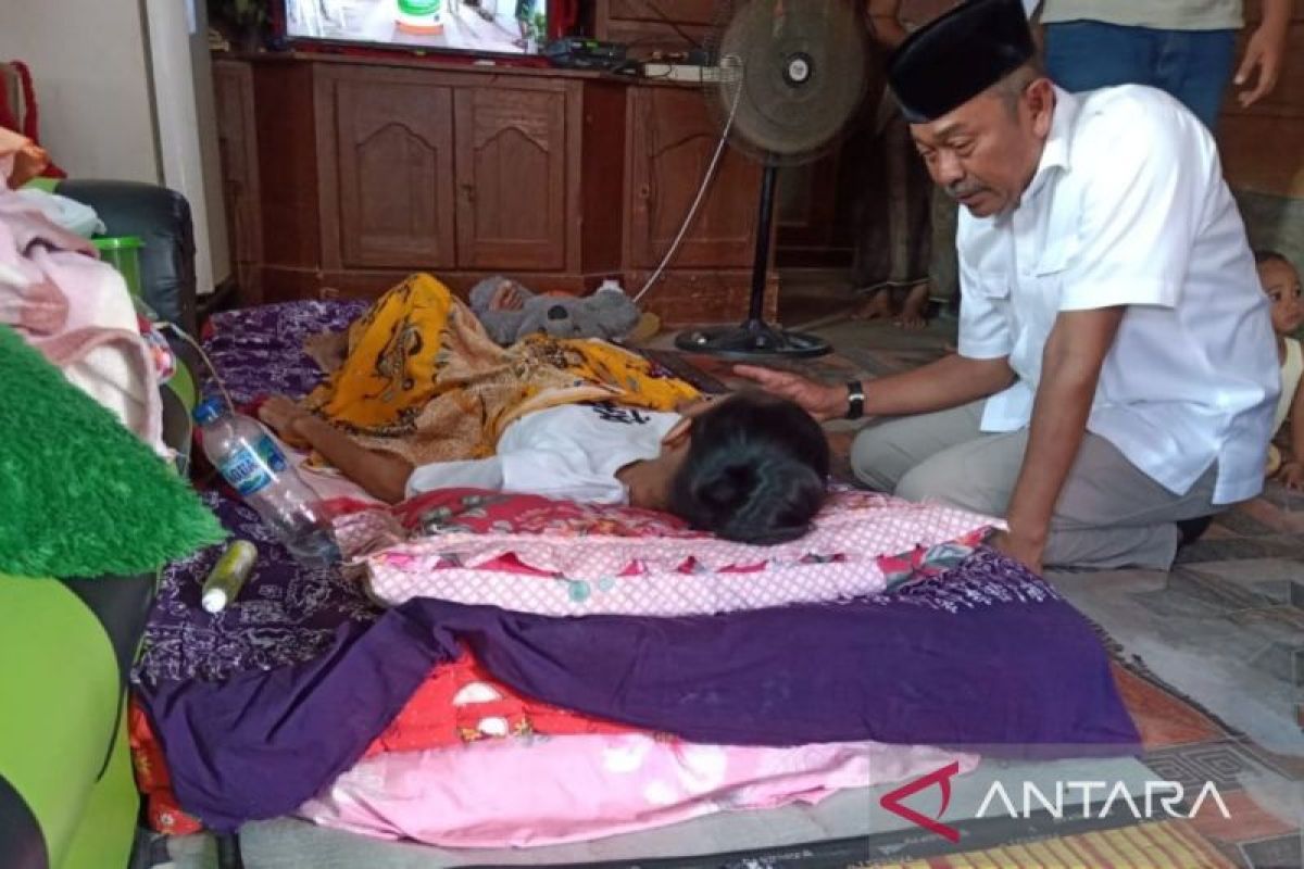 Saipullah doakan anak yatim di Naga Juang agar memperoleh rezeki yang berkah