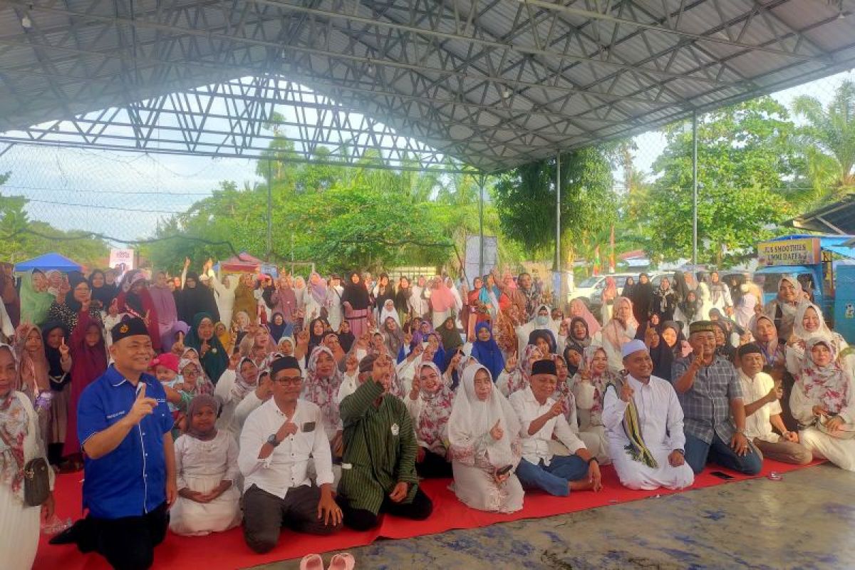 Cawagubsu H Surya bernostalgiadi tabligh akbar Desa Aras Batubara