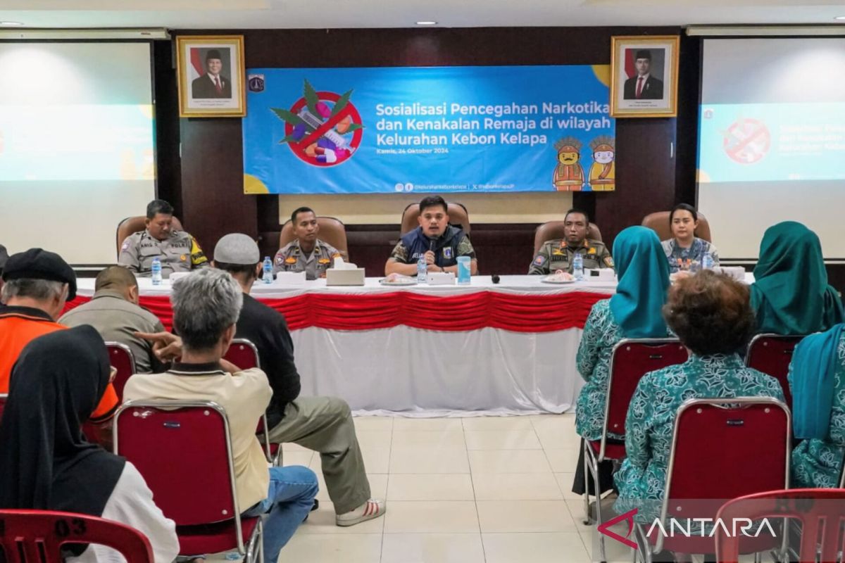 Kelurahan di Jakpus gencarkan sosialisasi bahaya narkoba dan tawuran