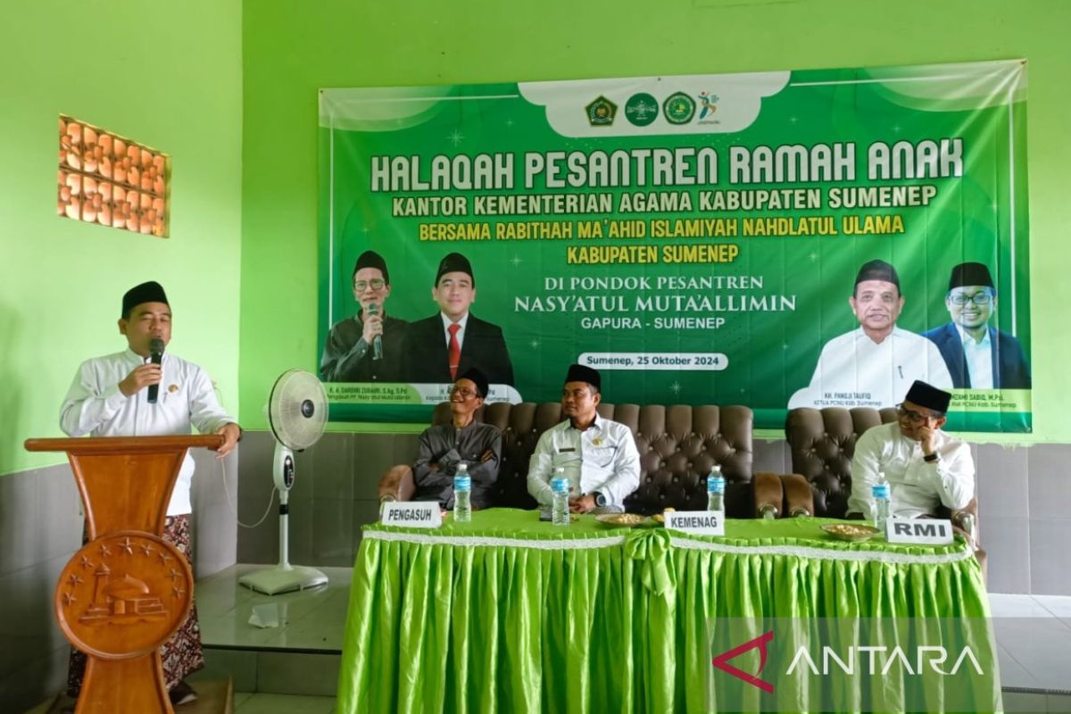 Kemenag-RMI NU Sumenep gelar halaqah pesantren ramah anak