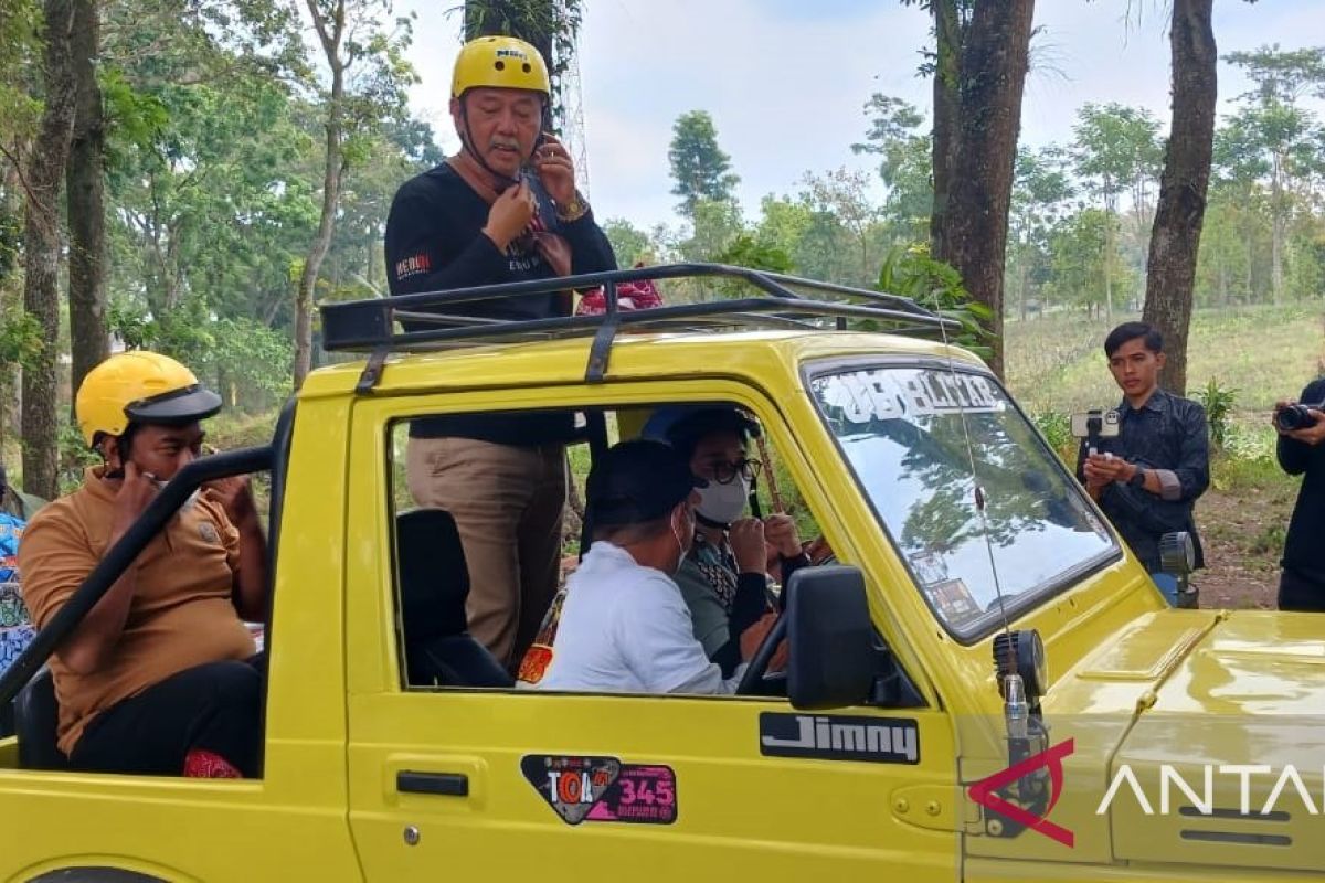 Serunya menikmati hiburan alam di desa wisata Sempu Kediri