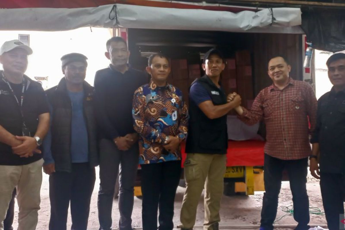 Ratusan surat suara dan alat bantu tunanetra tersimpan di gudang KPU Kota Pangkalpinang