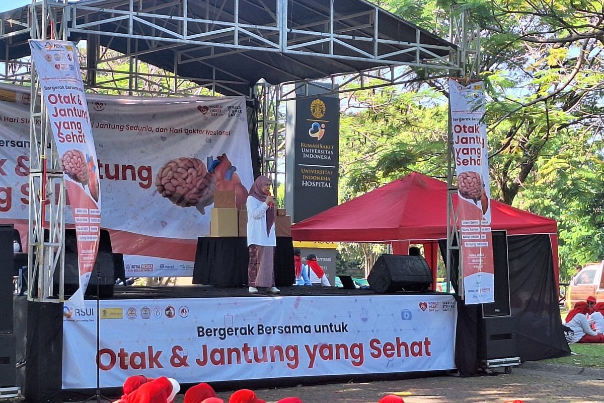 RSUI ajak masyarakat peduli kesehatan otak dan jantung