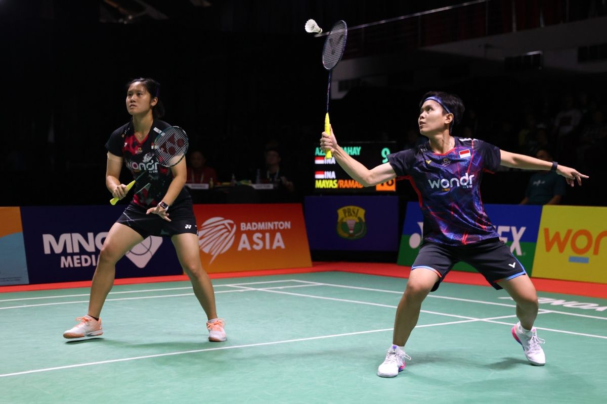 Kekompakan antar Lanny/Fadia melangkah ke final perdana