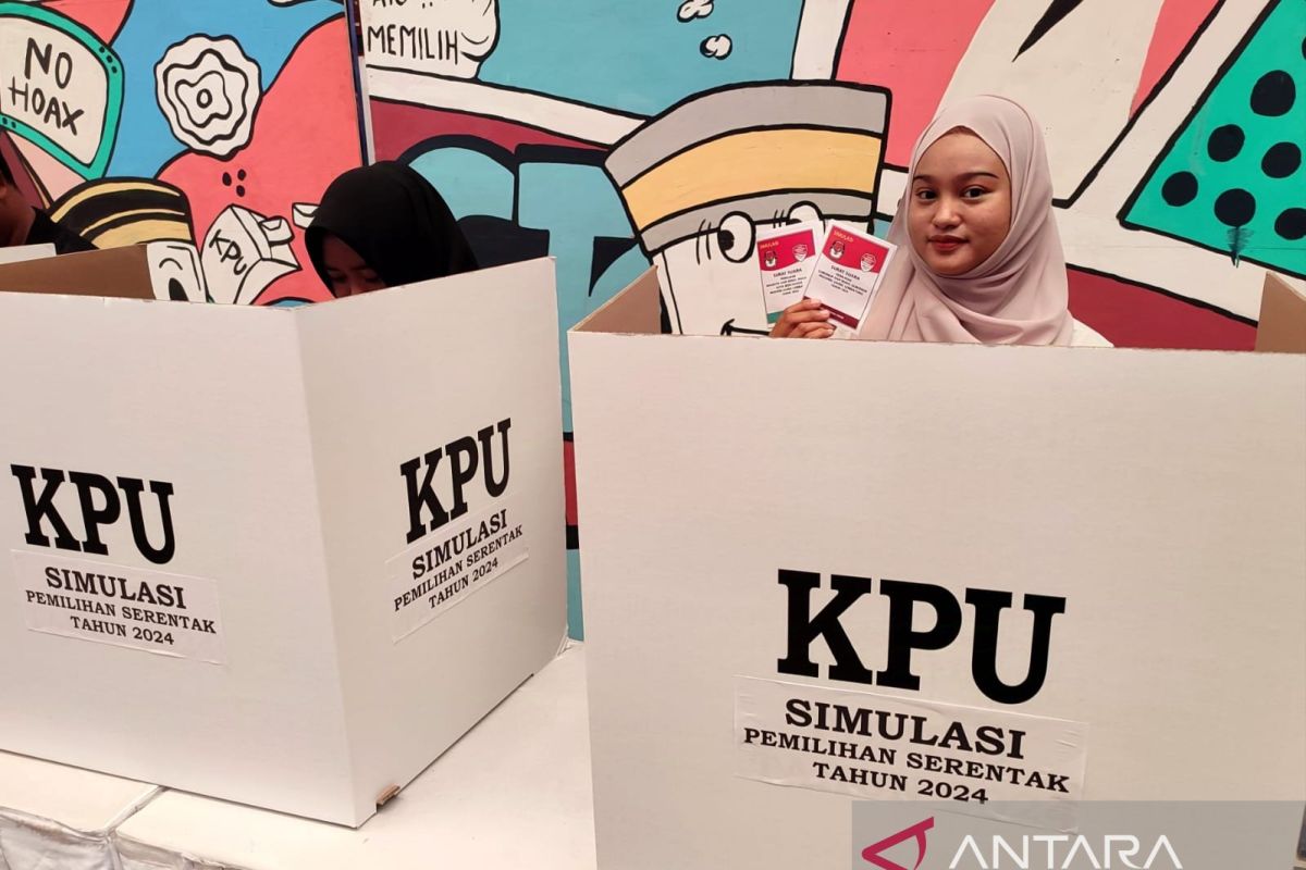 KPU Sulsel simulasi pencoblosan pilkada dengan 600 pemilih