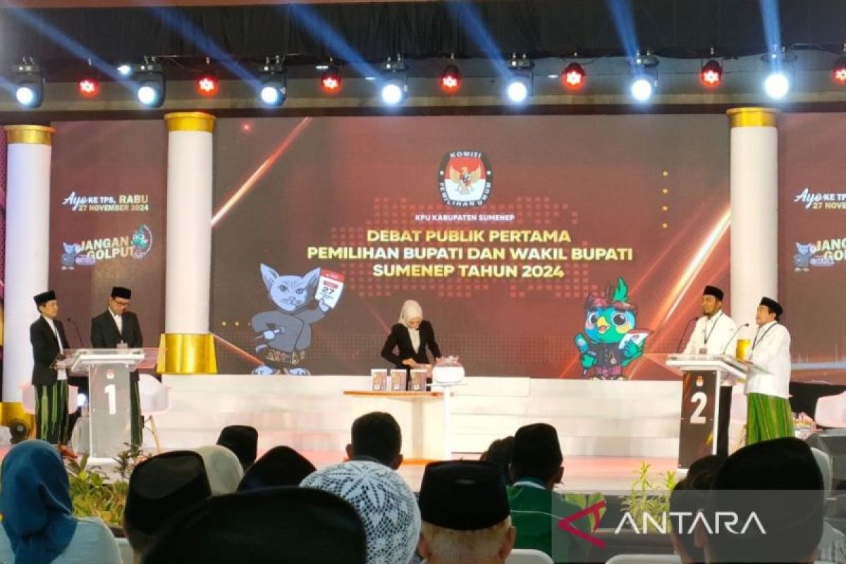 KPU Sumenep gelar debat publik pertama Pilkada 2024