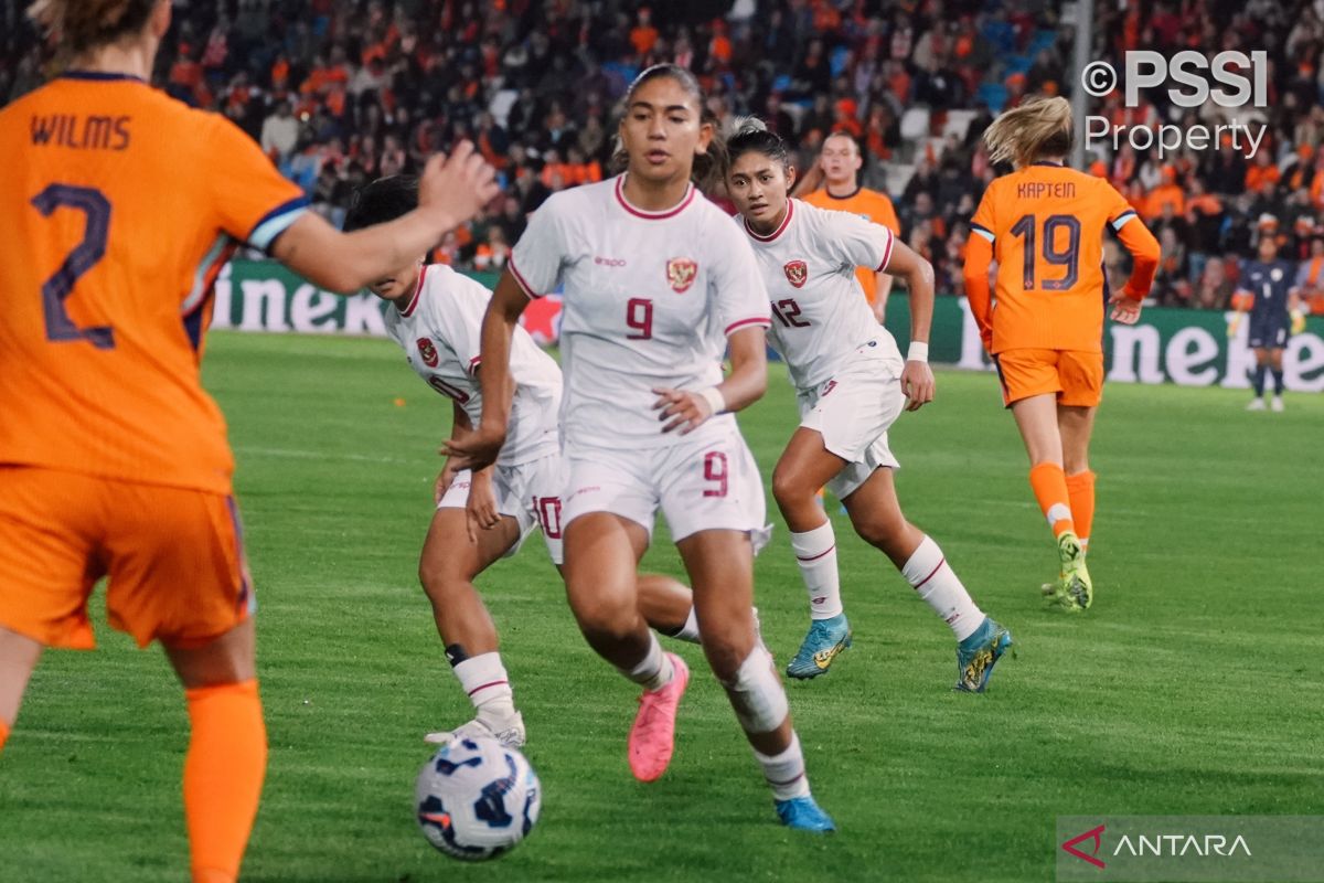 Digasak 0-15, Timnas putri Indonesia dapatkan pelajaran berharga dari timnas Belanda