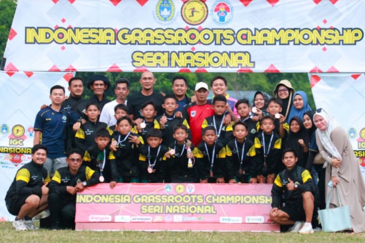 SSB MPC juara tiga nasional turnamen sepakbola U-11