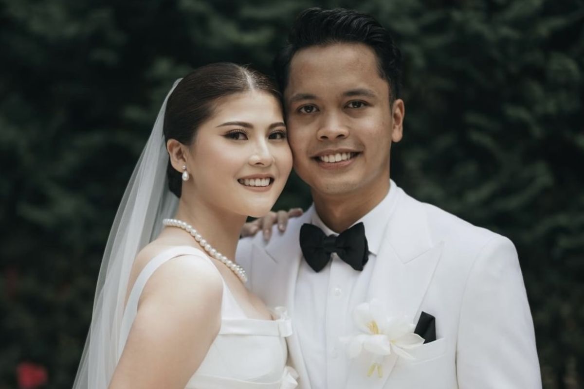 Akhirnya lepas masa lajang, Anthony Ginting resmi menikah dengan Mitzi Abigail