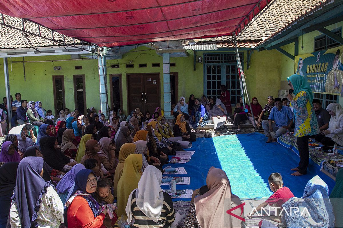 Kampanye cagub Airin di Kota Cilegon