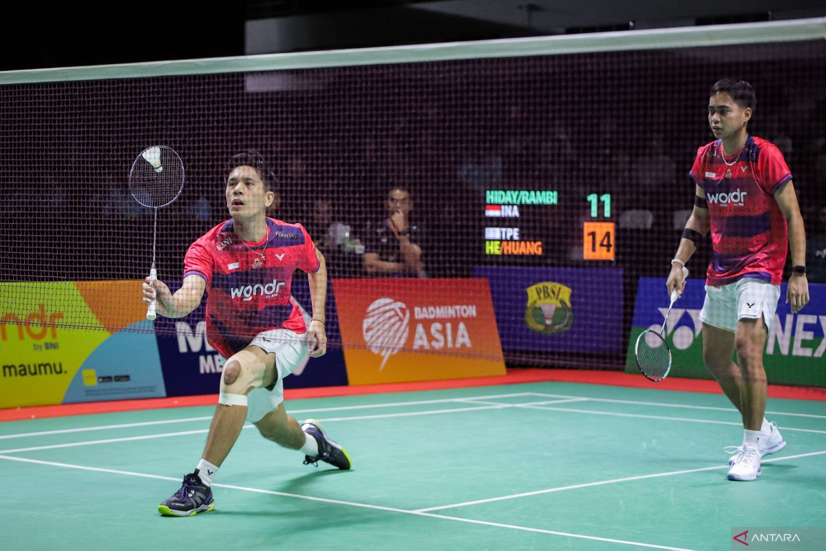 Yere/Rahmat kembali ke final Indonesia Masters 2024 di Surabaya