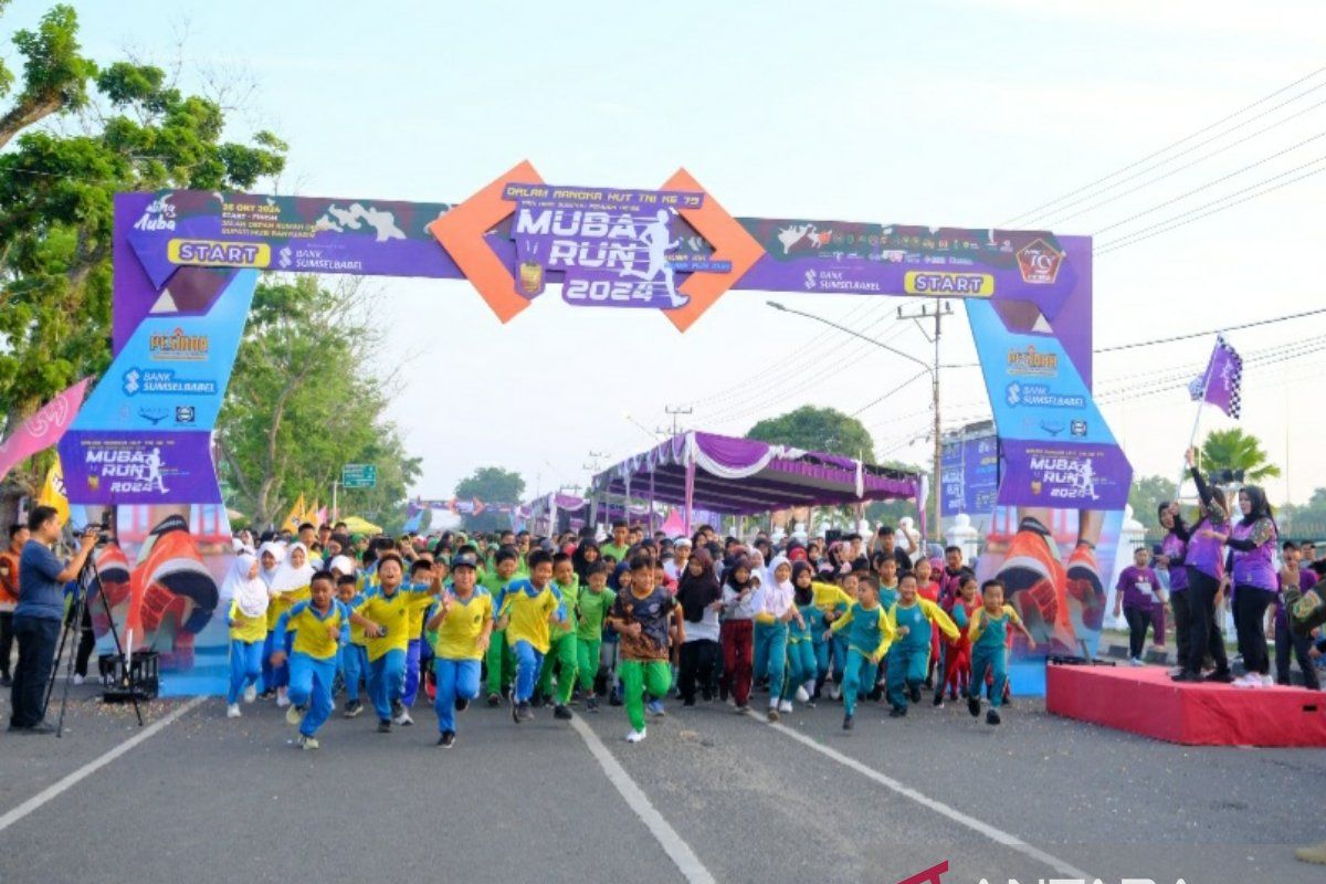 Pemkab Muba gelar Fun Run sambut Hari Sumpah Pemuda