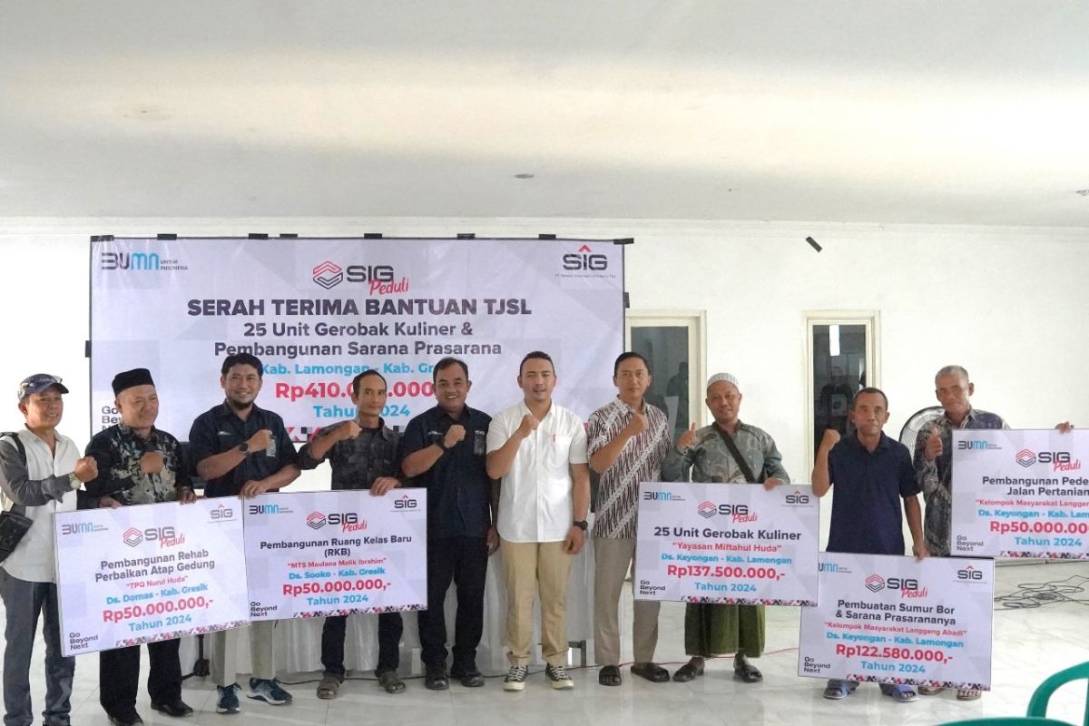 SIG bantu pengembangan usaha mikro dan pertanian di Jawa Timur