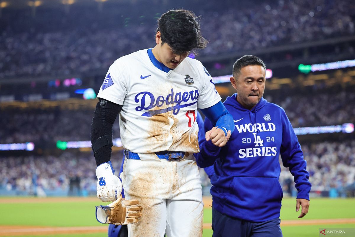 Shohei Ohtani alami cedera bahu saat Dodgers taklukkan Yankees