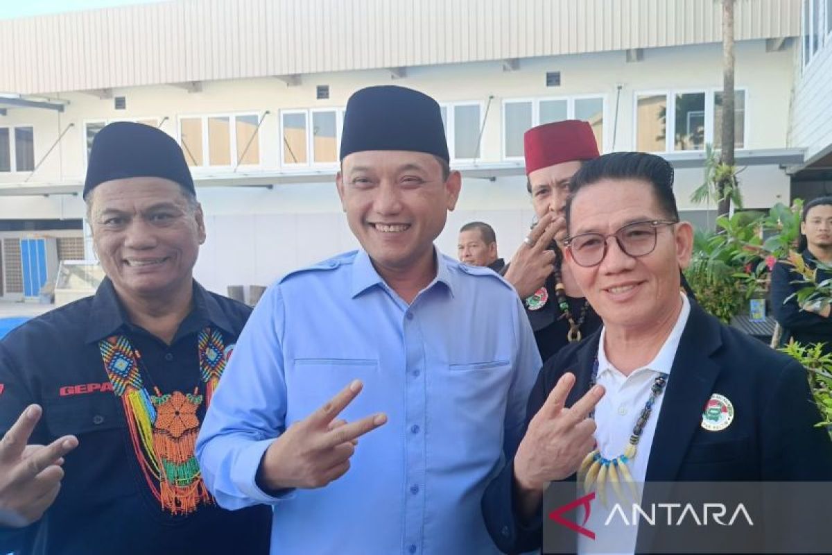 Ketua PB Gepak Abraham Ingan instruksikan kader dukung Rudy-Seno