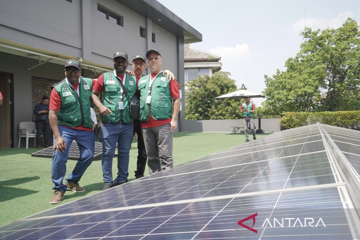 ESDM bantu tingkatkan kompetensi energi surya kepada delegasi Afrika