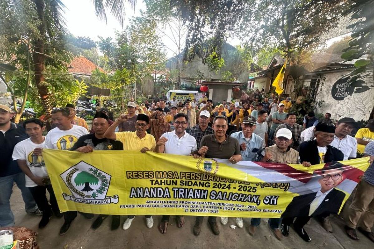 Ananda Salichan serap aspirasi soal pendidikan dan fasum di Tangsel