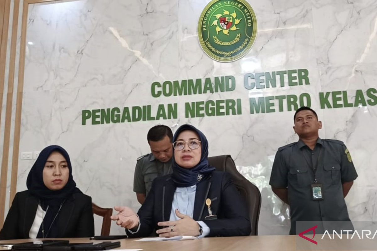 Sidang Qomaru maksimal sepekan, PN Metro minta media massa jaga kondusivitas