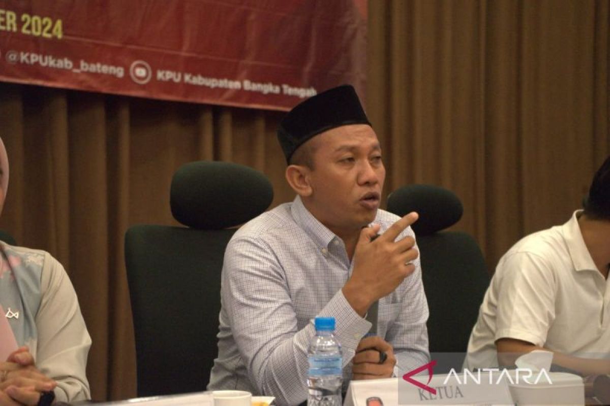 KPU Bangka Tengah mulai terima logistik Pilkada 2024