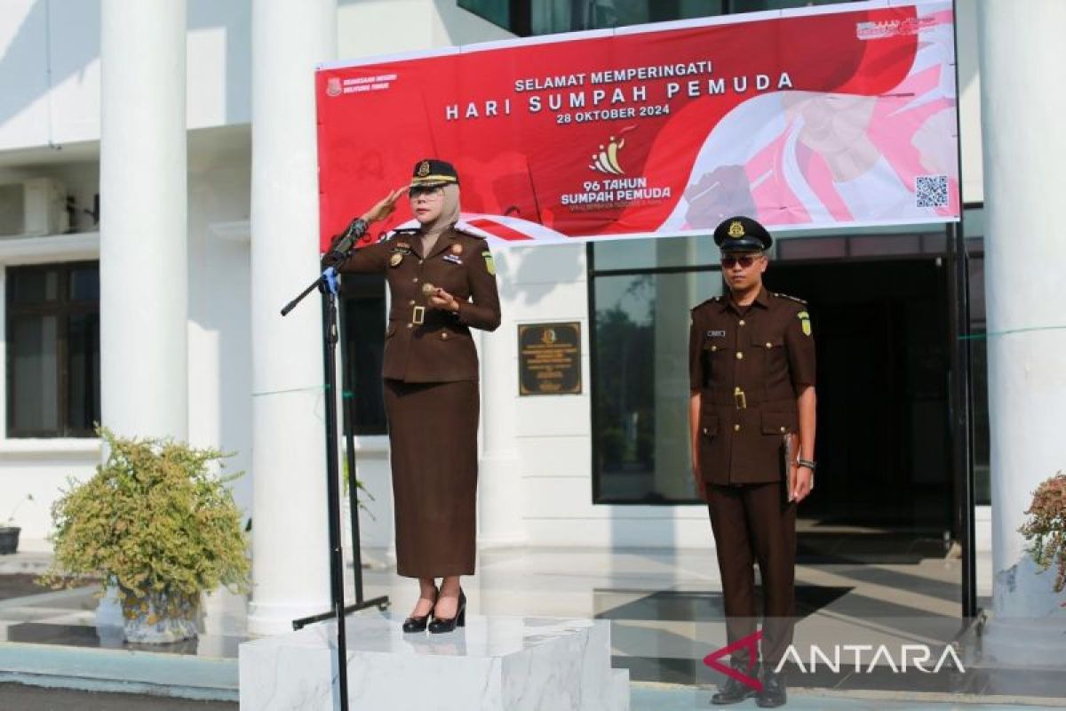 Kejaksaan Negeri Belitung Timur gelar upacara peringatan Sumpah Pemuda ke-96