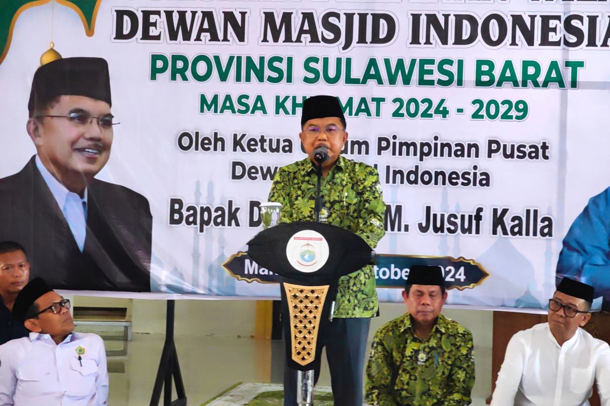 Jusuf Kalla dorong masjid jadi penggerak perekonomian