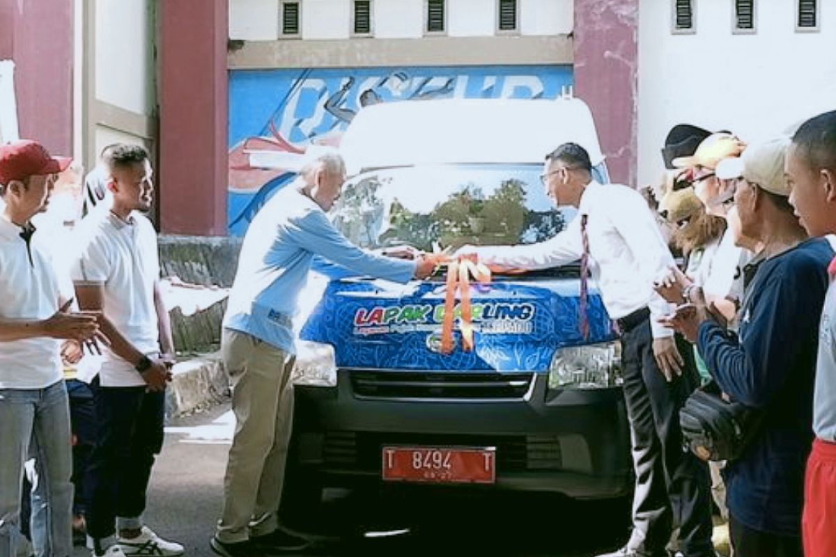 Bapenda Subang meluncurkan mobil layanan pajak keliling