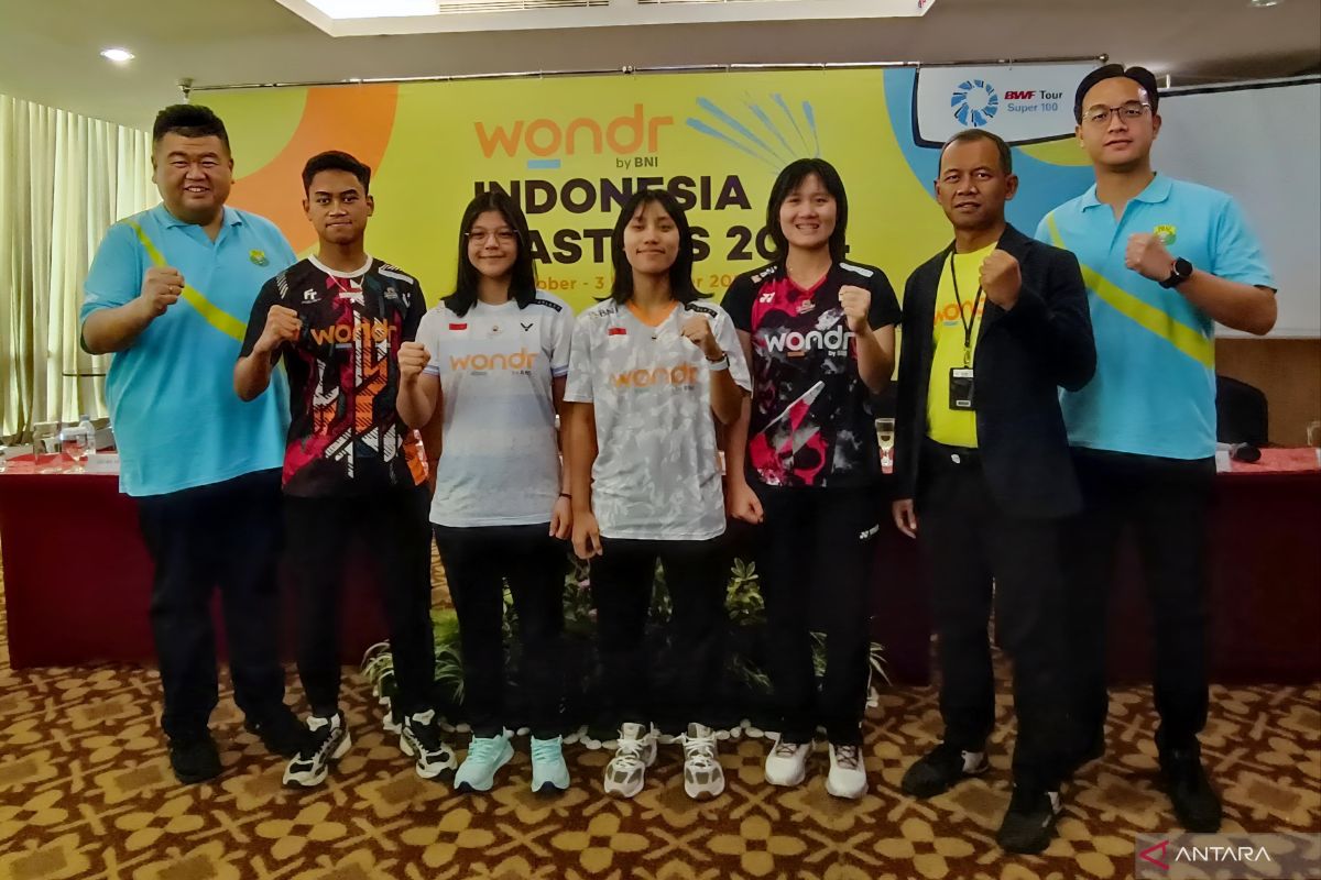 224 atlet dari 17 negara bersaing di Indonesia Masters II Super 100 2024