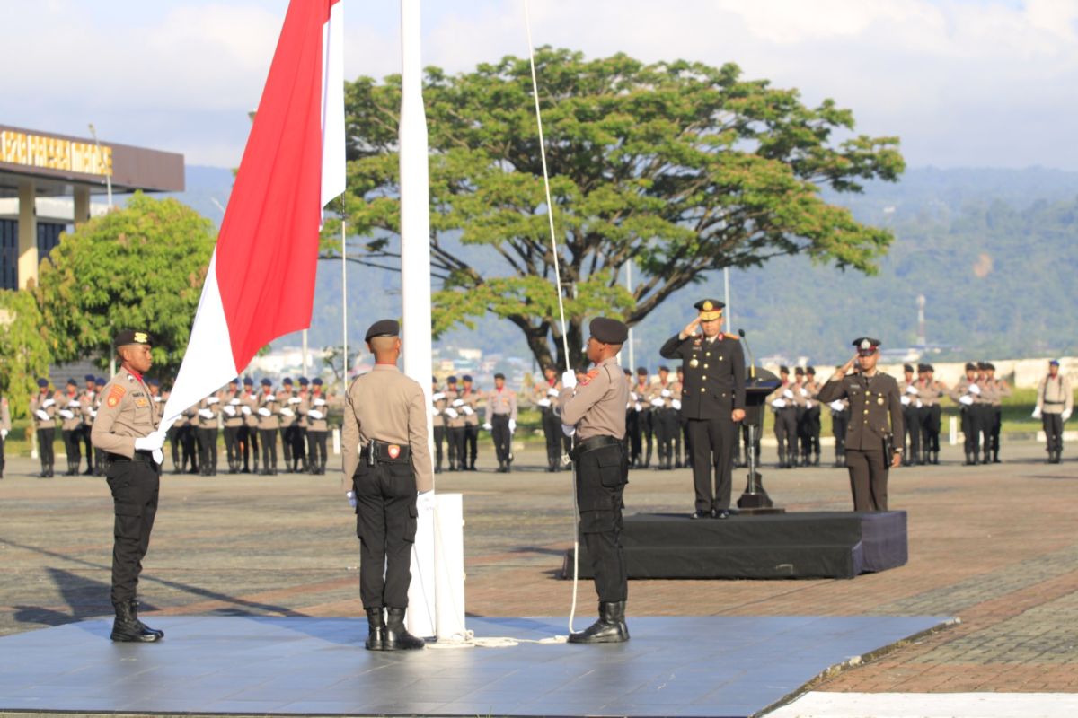 Polda Maluku kuatkan  karakter anak bangsa di momen hari sumpah pemuda