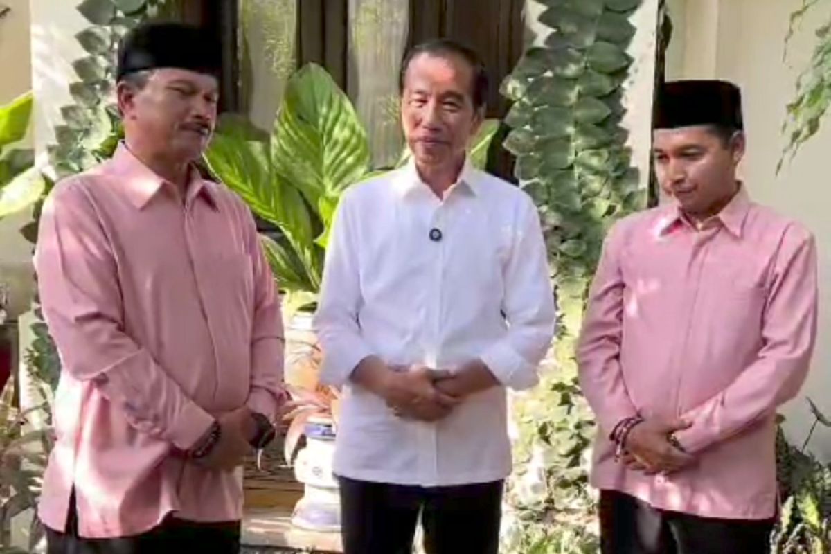 Jokowi titip pembangunan Kota Madiun ke pasangan Maidi-Panuntun