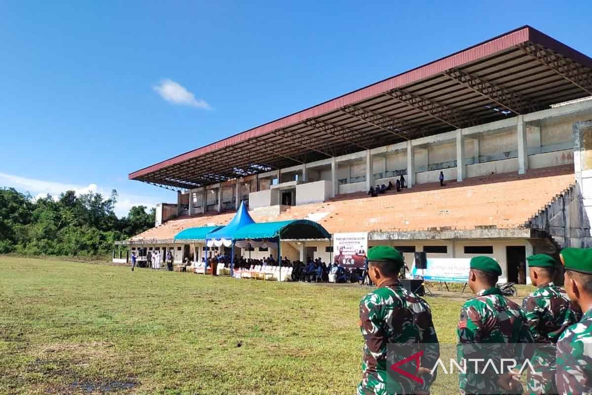 Pemkab Simeulue gelar upacara sumpah pemuda di stadion terbengkalai