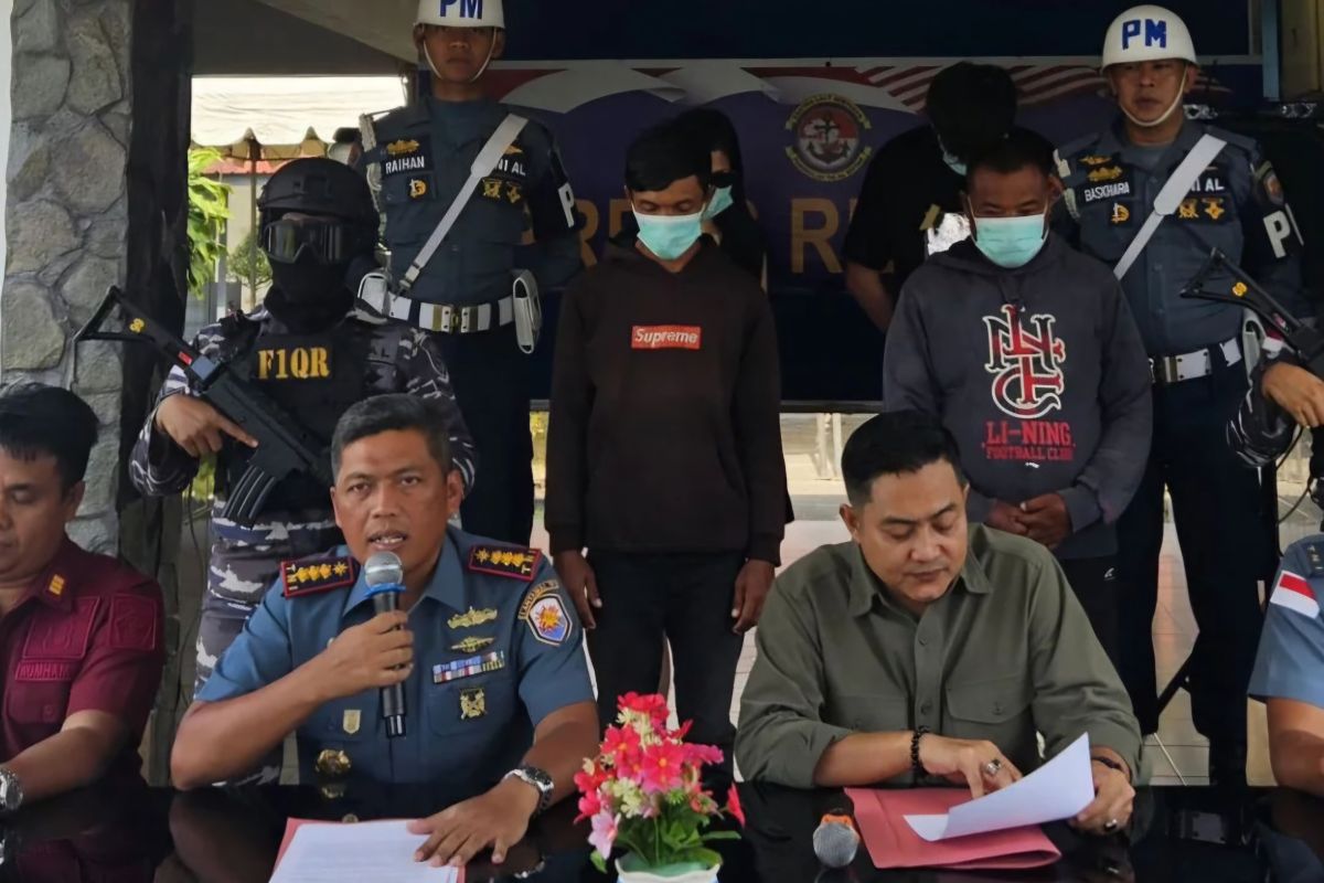 Lanal Bintan dan Satgas Pora gagalkan penyelundupan WNA China ke Batam