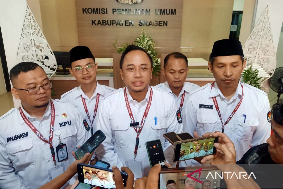 KPU Sragen  bersiap gelar debat pertama Pilkada 2024