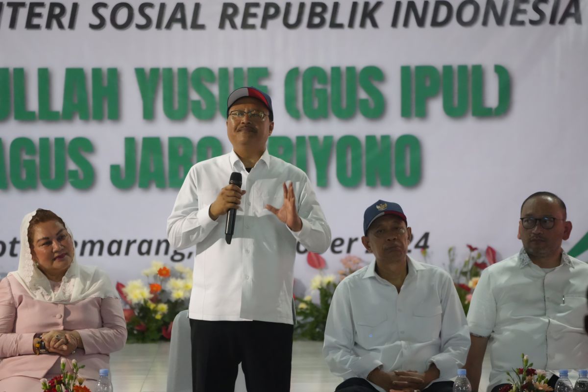 Gus Ipul minta masyarakat dan Pemda Semarang ikut perkuat DTKS