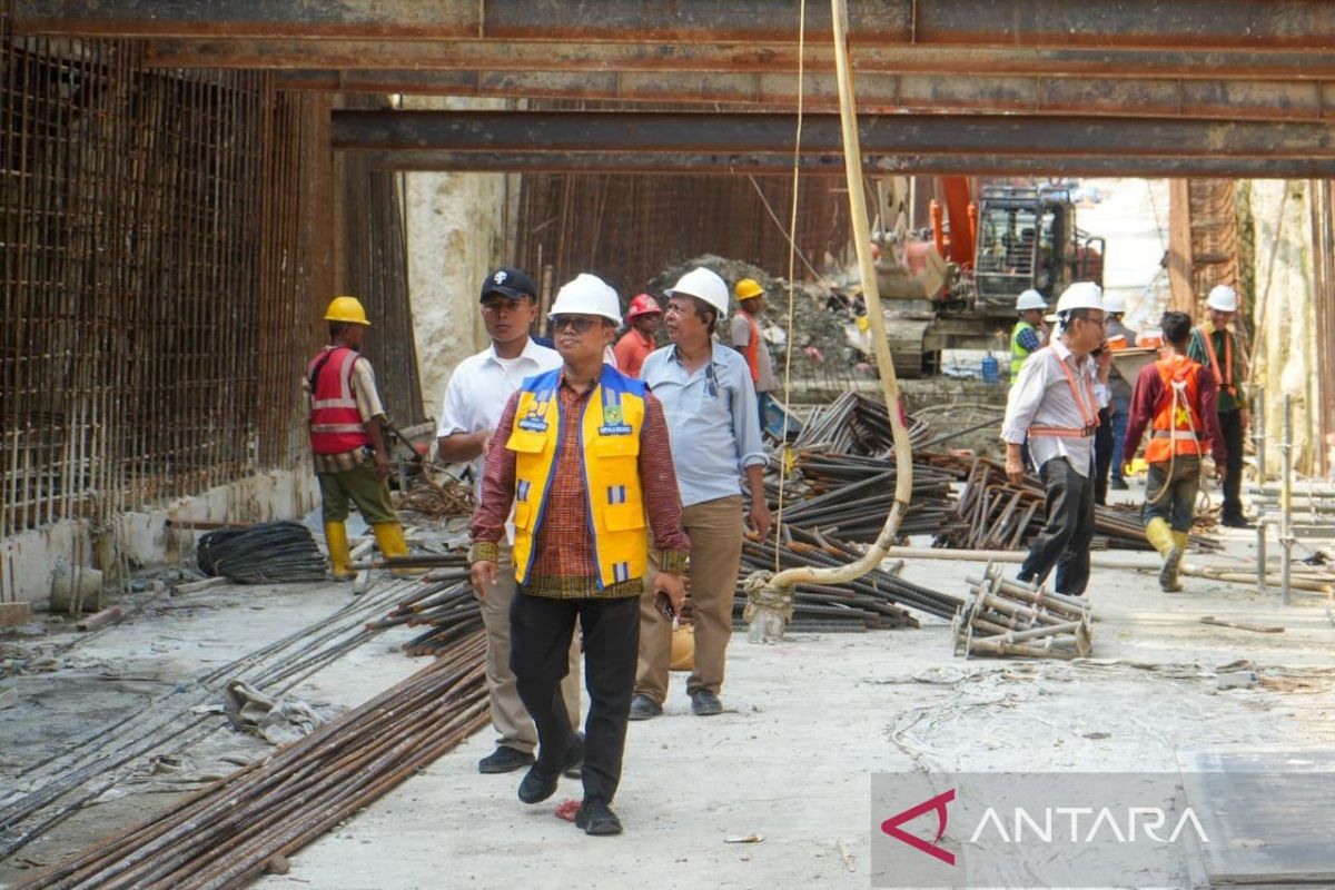 Catat target penyelesaian pembangunan jalan bawah tanah di Kota Medan